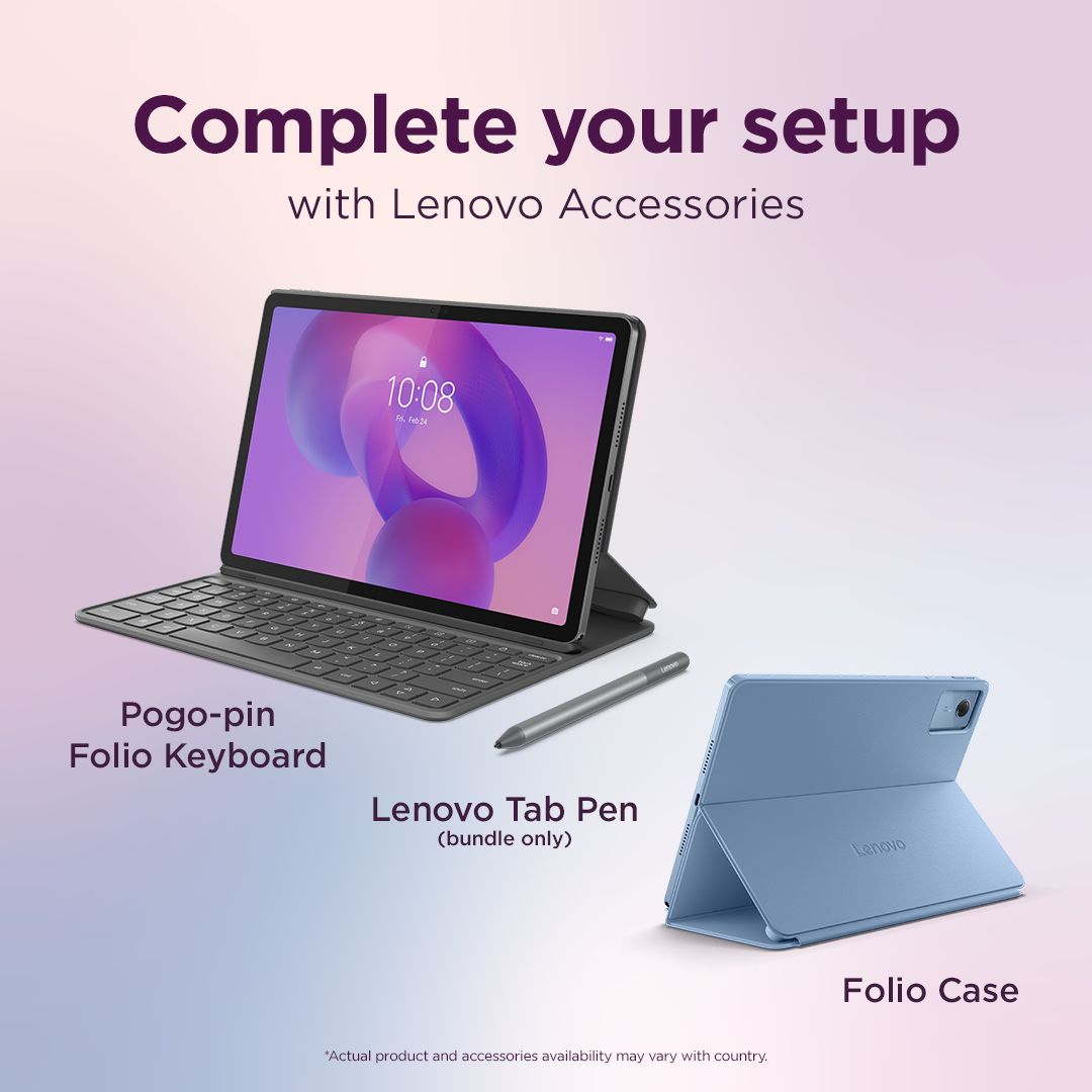 Lenovo ZAFR0399SE | Idea Tab Wi-Fi (w/o power adapter) | 11 " | Luna Grey | IPS | 2560 x 1600 pixels | MediaTek | Dimensity 6300 | 8 GB | Soldered LPDDR4x | 256 GB | Wi-Fi | Front camera | 5 MP | Rear camera | 8 MP | Bluetooth | 5.2 | Android | 15 (OS upgrades until Android 17 and 4 years security patches) | Warranty 24 month(s) | Lenovo Tab Pen, USB-A to USB-C cable, anual - Image 26