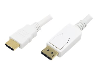 Logilink | Cable DisplayPort to HDMI | CV0055 | DP to HDMI | 2 m