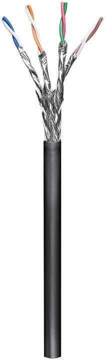 Goobay | CAT 6 outdoor network cable, S/FTP (PiMF) | 57197 | Black