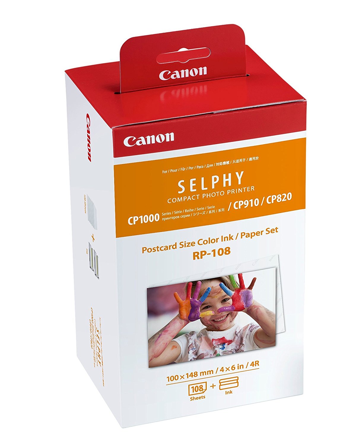 Canon Color Ink/Paper Set for SELPHY CP1300 Printer | RP-108