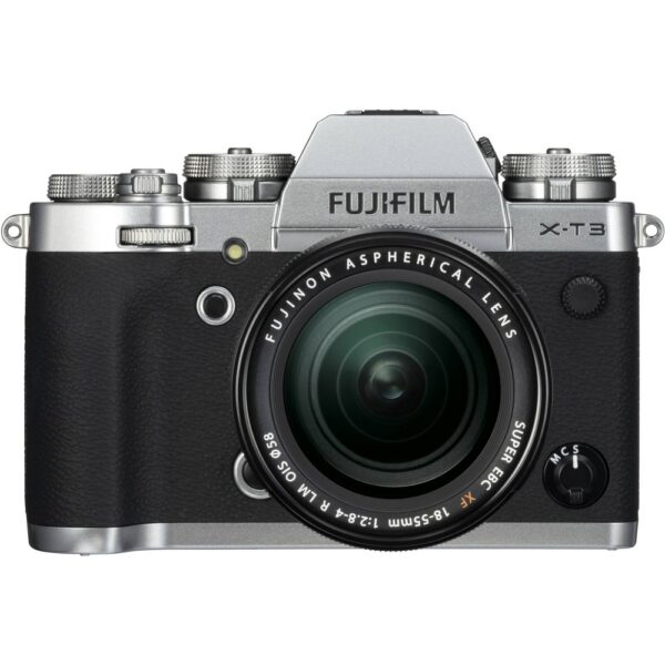 Fujifilm | X-T3 + XF18-55 | Mirrorless Camera Kit | 26.1 MP | ISO sensitivity (max) 51200 | Display diagonal 3.0 " | Video recording | Magnification 0.75 x | Viewfinder | CMOS | Silver
