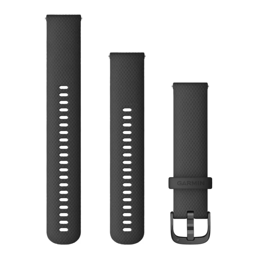 Garmin | Quick Release Bands, 20 mm | Black/Slate
