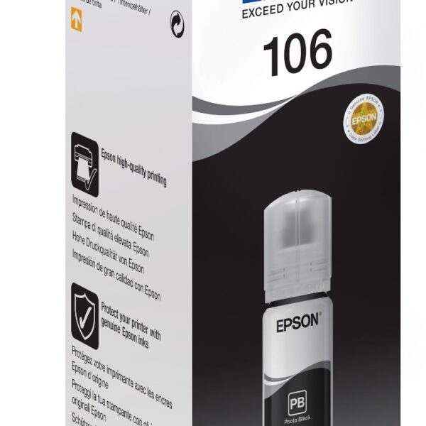 Epson Ecotank Photo | 106 | Ink Bottle | Black