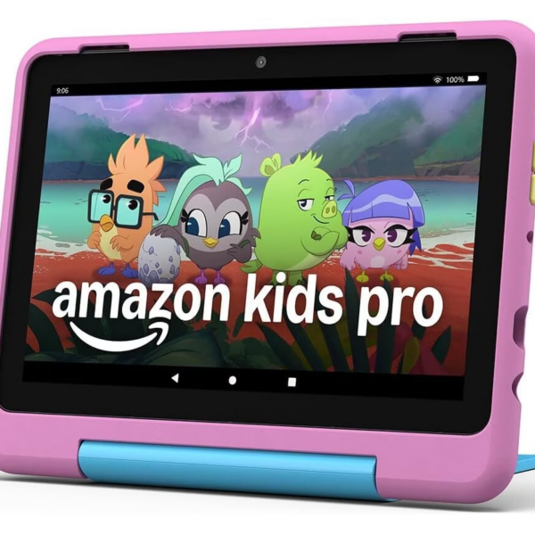 Amazon | Fire HD 8 Kids Pro (2024) | Pink | 1280 x 800 pixels | 32 GB | Wi-Fi | 802.11ac | Bluetooth version 5.2