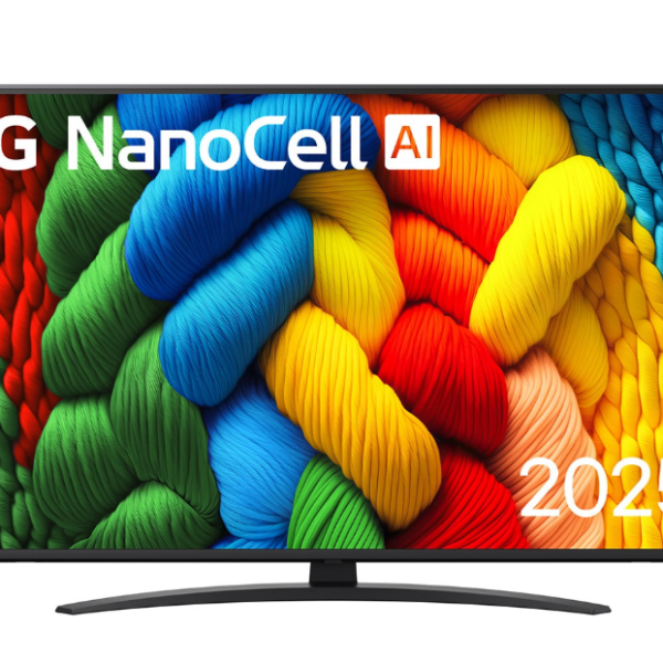 LG 50NANO81A3A | 50 | Smart TV | webOS 25 | UHD | Black