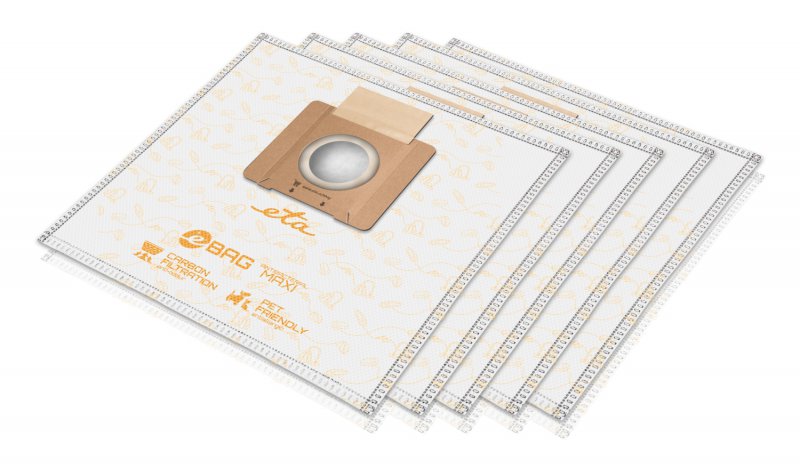 ETA | Vacuum cleaner bags Antibacterial Maxi | ETA960068021