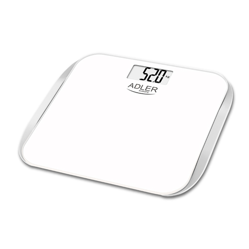 Adler | Bathroom scales | AD 8164 | Maximum weight (capacity) 180 kg | Accuracy 100 g | White
