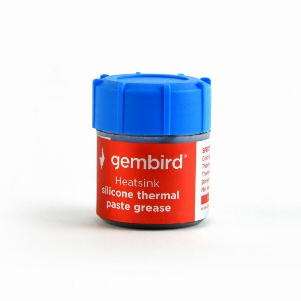 Gembird | Heatsink silicone thermal paste grease, 15 g | TG-G15-02 | Grey