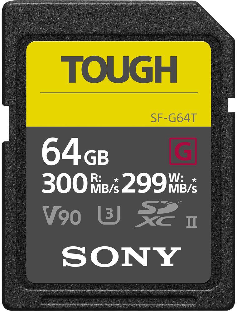 Sony | SF64TG | 64 GB | MicroSDXC | Flash memory class 10
