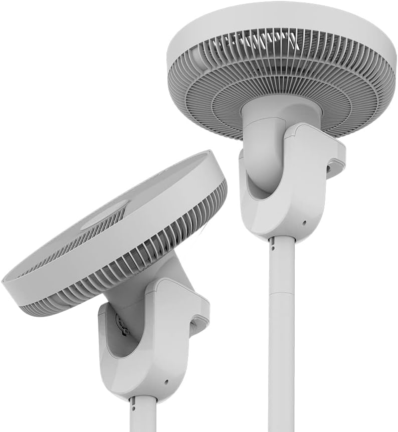 Cecotec EnergySilence 2600 Sunflower Portable Battery-powered fan | Stand Fan | Diameter 33 cm | Number of speeds 12 | Oscillation | 22 W | Remote control - Image 3