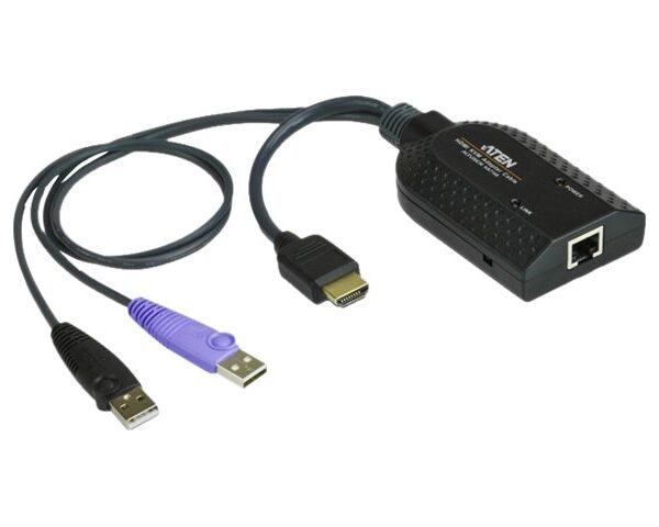 Aten | 1 x RJ-45 Female,2 x USB Type A Male 1 x HDMI Male