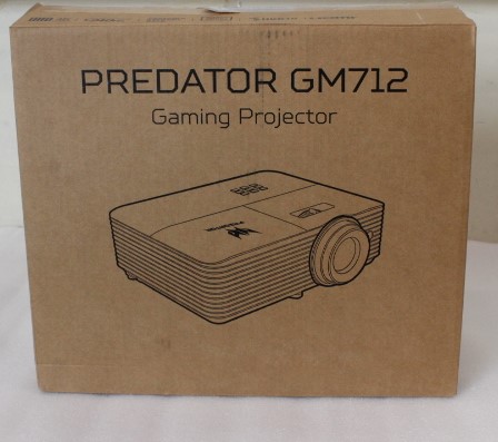 SALE OUT. Acer PREDATOR GM712 Projector, DLP, 4K UHD, 4000lm, 20000/1, HDMI, Black | SALE OUT. Acer | PREDATOR GM712 | 4K UHD (3840 x 2160) | 3600 ANSI lumens | Black | USED