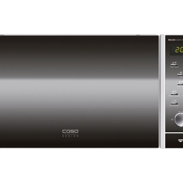 Caso | Microwave | MCG30 Ceramic chef | Free standing | 30 L | 900 W | Convection | Grill | Black