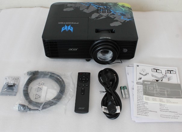 SALE OUT. Acer PREDATOR GM712 Projector, DLP, 4K UHD, 4000lm, 20000/1, HDMI, Black | SALE OUT. Acer | PREDATOR GM712 | 4K UHD (3840 x 2160) | 3600 ANSI lumens | Black | USED - Image 2