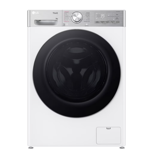 LG Washing machine with dryer | F4DR913P3WA | Energy efficiency class A/D | Front loading | Washing capacity 13 kg | 1400 RPM | Depth 62 cm | Width 60 cm | Display | LED | Drying system | Drying capacity 7 kg | Steam function | Direct drive | Wi-Fi | White