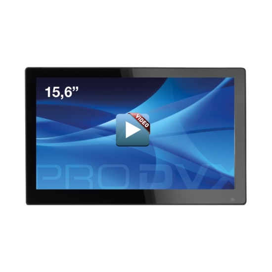 ProDVX SD-15 15.6" HD LCD Monitor/1920 x 1080/16:9/250 Ca/Vesa/Black | ProDVX | Signage | SD-15 | 15.6 " | 250 cd/m²