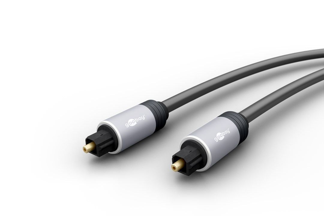Goobay | Toslink digital audio connection cable | Toslink male | Toslink male