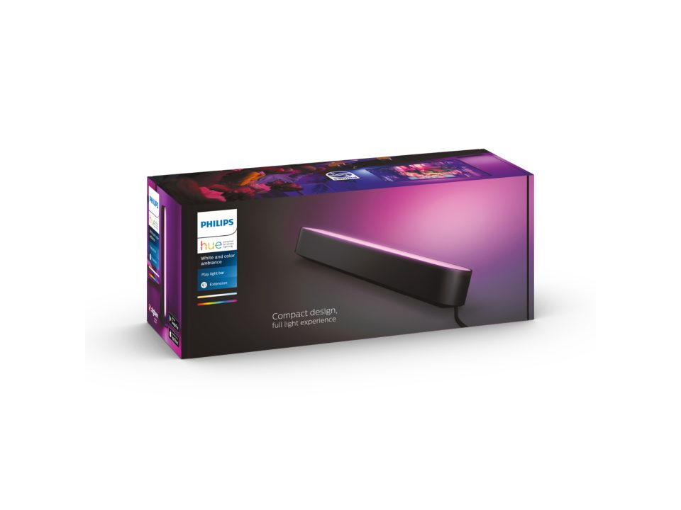 Philips Hue | COL Play Light Bar Extension, Black | 42 W | 2000-6500 Hue White Color Ambiance - Image 9