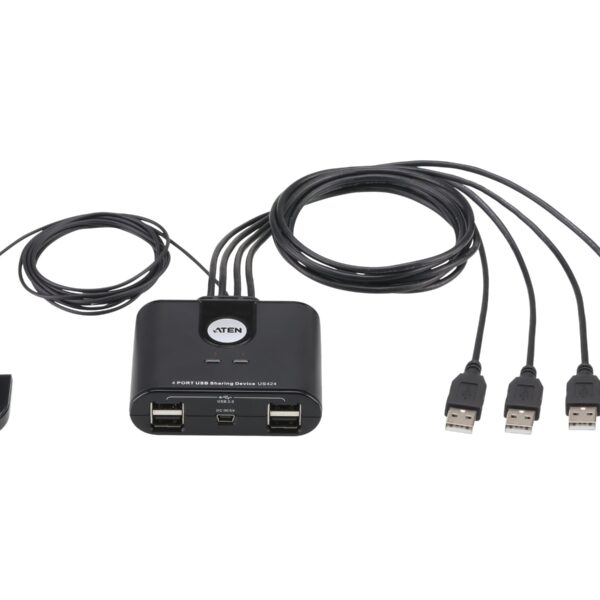 Aten 4-Port USB 2.0 Peripheral Sharing Device | Aten | 4 x 4 USB 2.0 Peripheral Sharing Switch