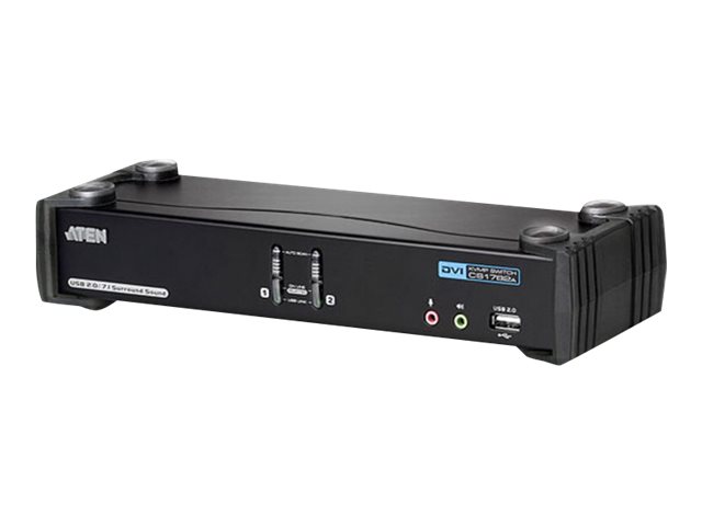 Aten 2-Port USB DVI Dual Link/CH7.1 Audio KVMP Switch | Aten | 2-Port USB DVI Dual Link/CH7.1 Audio KVMP™ Switch