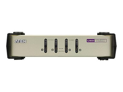 Aten | 4-Port PS/2-USB VGA KVM Switch