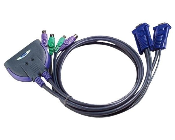 Aten | 2-Port PS/2 VGA Cable KVM Switch (0.9m)