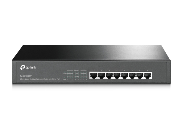 TP-LINK | Switch | TL-SG1008MP | Unmanaged | Desktop/Rackmountable | Gigabit Ethernet (copper) ports quantity 8 | PoE+ ports quantity 8 | Power supply type Single | 36 month(s)