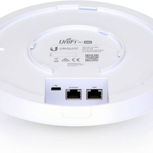 Ubiquiti UniFi UAP AC SHD 2.4GHz/5GHz, 802.11ac Wave 2, 2xGbE, PoE+ - 5 Pack | Ubiquiti