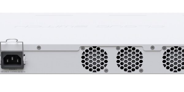 MikroTik Cloud Router Switch 326-24S+2Q+RM with RouterOS L5, 1U rackmount Enclosure