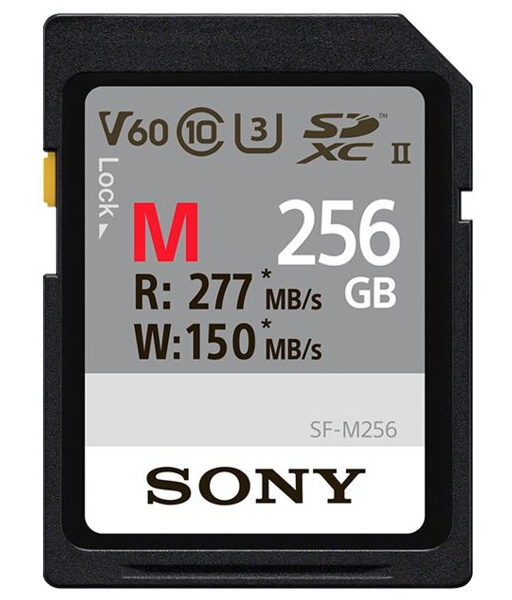 Sony | SF-M Series UHS-II SDXC Memory Card | SFG2M | 256 GB | SDXC | Flash memory class 10