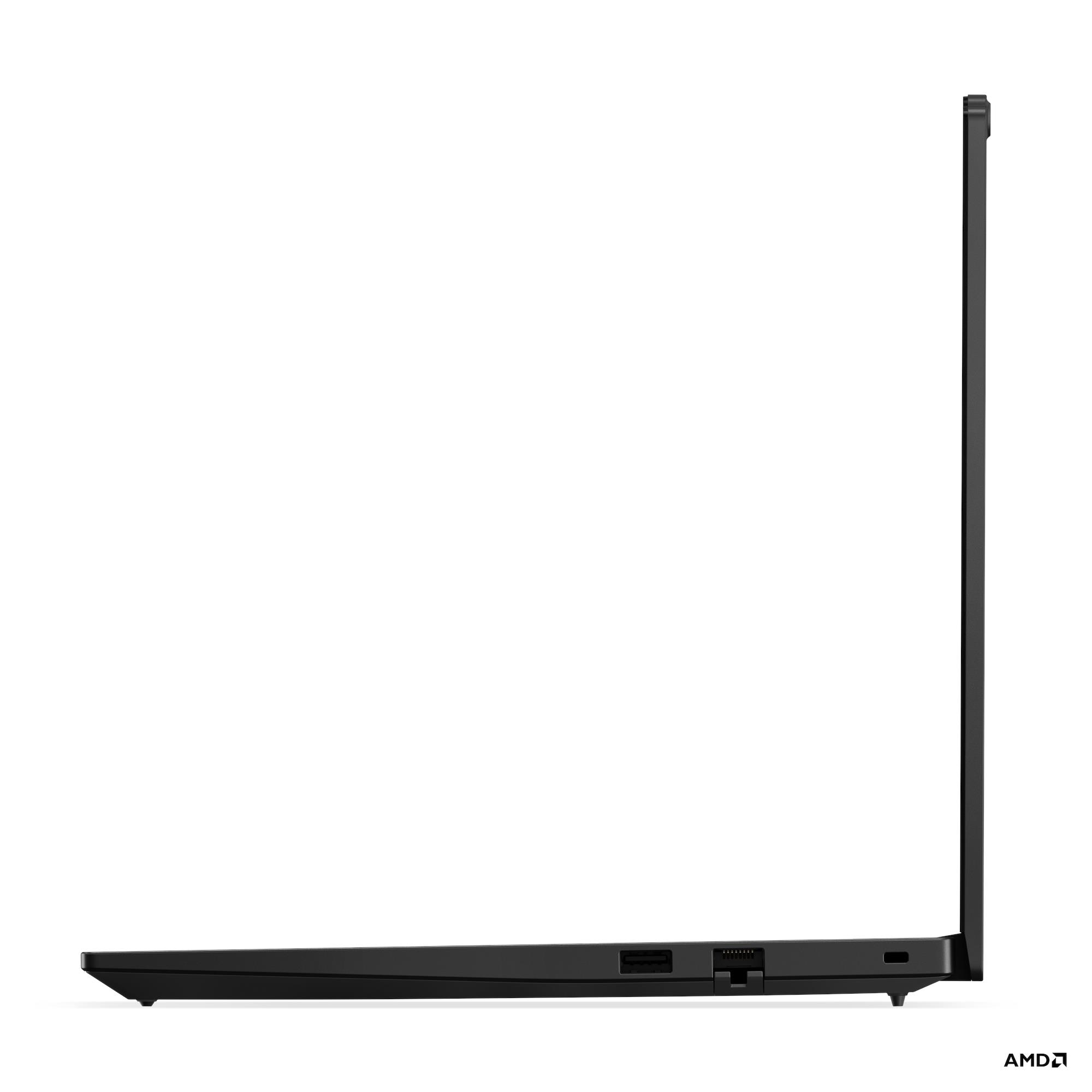 Lenovo ThinkPad E14 G7 AMD | Black | 14 " | IPS | WUXGA | 1920 x 1200 pixels | Anti-glare | AMD Ryzen 5 | 230 | 16 GB | SO-DIMM DDR5 | Solid-state drive capacity 512 GB | AMD Radeon 760M Graphics | Windows 11 Pro | 802.11ax | Bluetooth version 5.3 | Keyboard language English | Keyboard backlit | Warranty 36 month(s) | Battery warranty 12 month(s) - Image 22