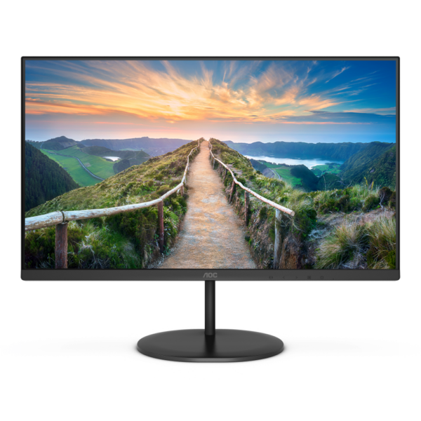 AOC | Monitor | U27V4EA | 27 " | IPS | UHD | 16:9 | 60 Hz | 4 ms | 3840 x 2160 | 350 cd/m² | Headphone out (3.5mm) | HDMI ports quantity 2 | Black | Warranty 36 month(s)