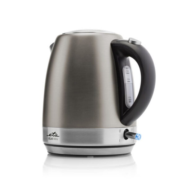 ETA | Kettle | Ela mini ETA859990040 | Standard | 2100 W | 1.2 L | Stainless steel | 360° rotational base | Grey