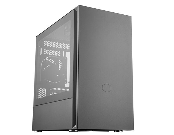 Cooler Master | Silencio S400 with Steel side panel | Black | Mini ITX, Micro ATX | Power supply included No