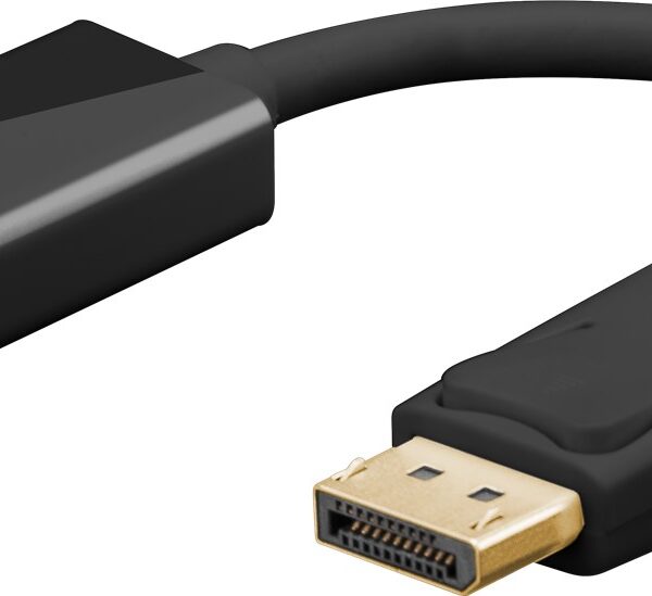 Goobay | DisplayPort/HDMI Adapter Cable | 67881 | DisplayPort Male | HDMI Female | 0.1 m