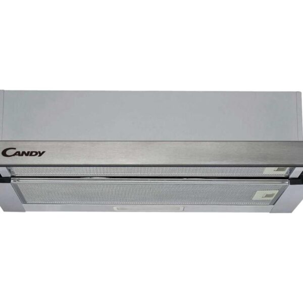 Candy | Hood | CBT625/2X | Telescopic | Energy efficiency class B | Width 60 cm | 332 m³/h | Mechanical control | LED | Stainless steel