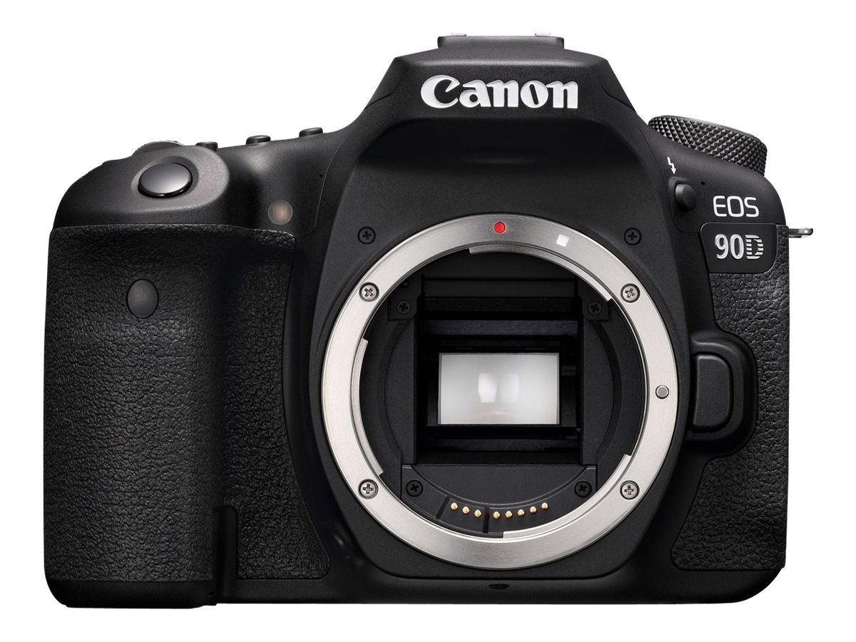 Canon | EOS | 90D | SLR Camera Body | Megapixel 32.5 MP | ISO sensitivity (max) 25600 | Display diagonal 3 " | Wi-Fi | Video recording | APS-C | Black