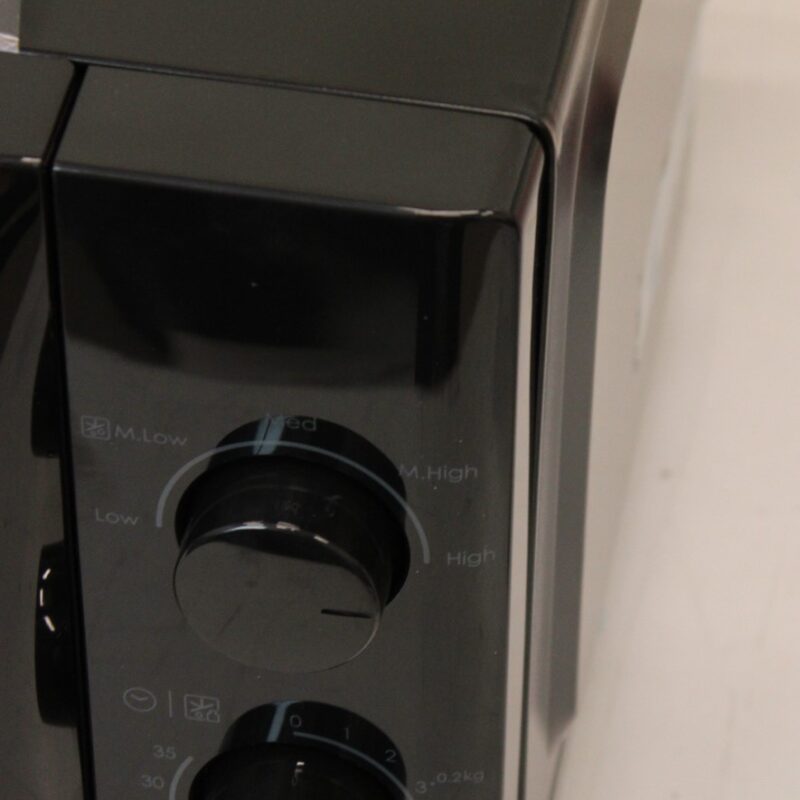 SALE OUT. Candy CMW20SMB Microwave oven, Freestanding, Capacity 20 L, 700 W, Black | Candy Microwave oven | CMW20SMB | Free standing | 20 L | 700 W | Black | DAMAGED PACKAGING, THE GAPS BETWEEN BODY AND THE DOOR DO NOT MATCH - Image 5