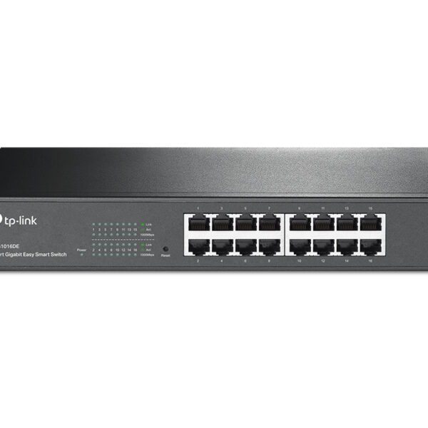TP-LINK | Switch | TL-SG1016DE | Web Managed | Rackmountable | Gigabit Ethernet (copper) ports quantity 16 | 36 month(s)