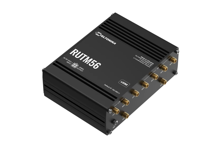 Teltonika Dual Modem Router | RUTM56 | 802.11ac | 10/100/1000 Mbit/s | Ethernet LAN (RJ-45) ports 4 | Mesh Support Yes | MU-MiMO Yes | No mobile broadband - Image 4