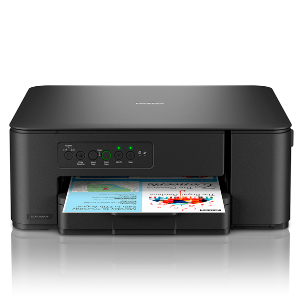Brother Multifunctional printer | DCP-J1260W | Inkjet | Colour | 3-in-1 | A4 | Wi-Fi | Black