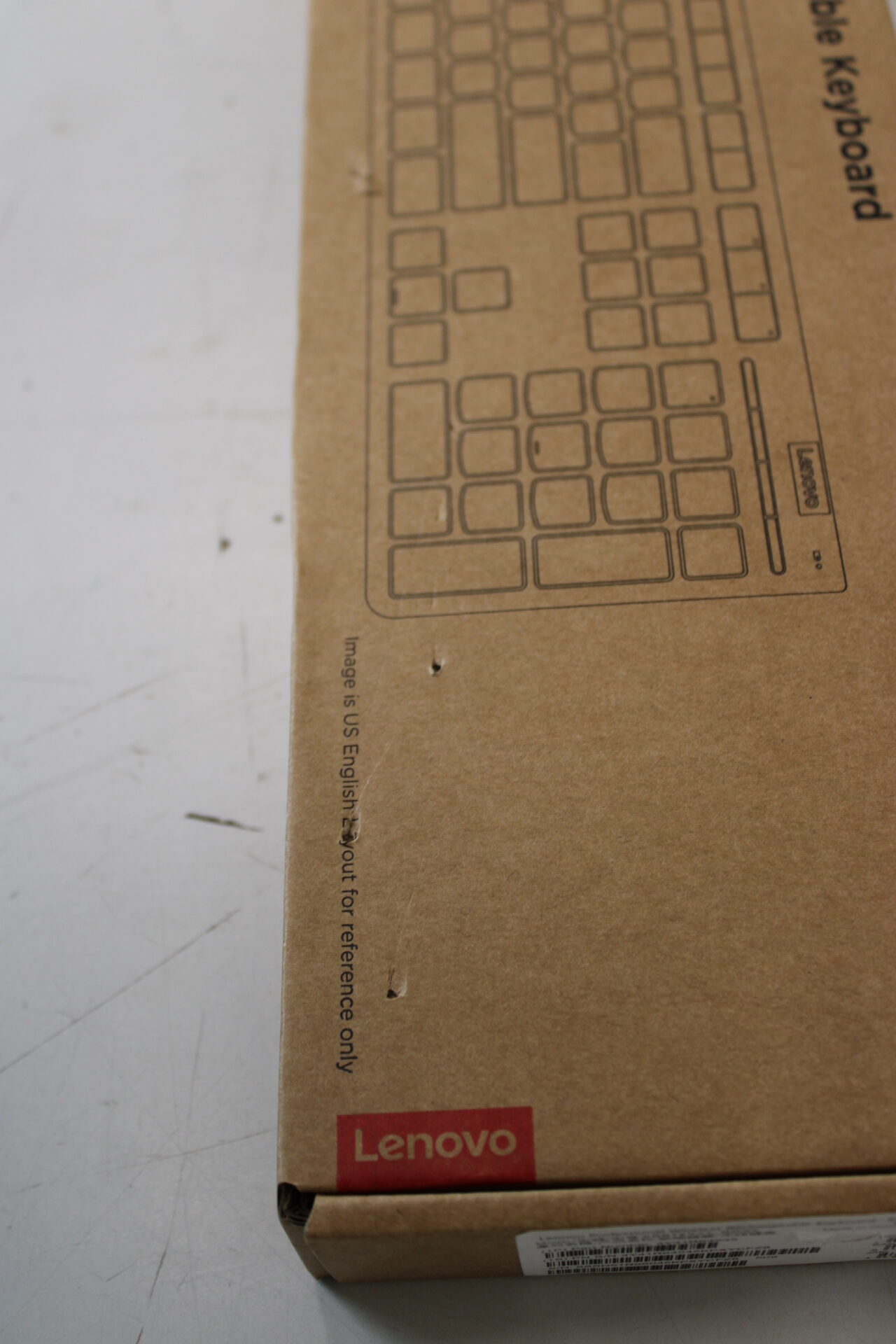 SALE OUT. Lenovo Professional Wireless Rechargeable Keyboard AI Estonian | SALE OUT. Lenovo Professional Wireless Rechargeable Keyboard AI | Keyboard | Wireless | Estonian | DAMAGED PACKAGING AS DEMO | Bluetooth | Grey - Image 2