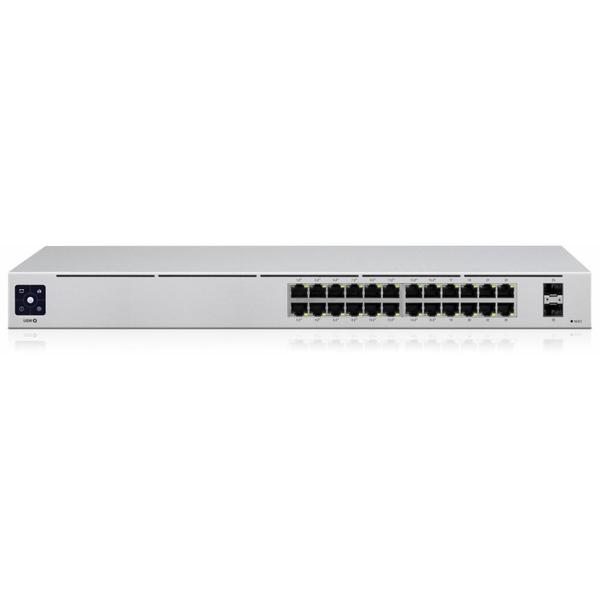 Ubiquiti | Unifi Switch | USW-PRO-24-POE | Managed L3 | Desktop | Gigabit Ethernet (copper) ports quantity 24 | SFP+ ports quantity 2 | PoE+ ports quantity 24 | Power supply type AC/DC, Internal, 450W