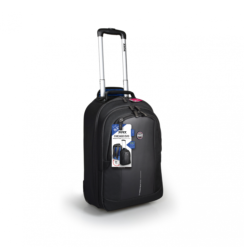 PORT DESIGNS | 170231 | CHICAGO EVO | Fits up to size 15.6 " | Backpack/Roller | Black
