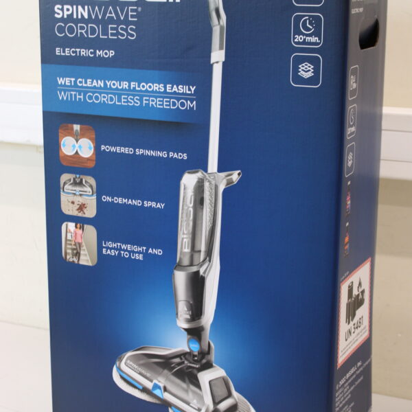 SALE OUT. Bissell Mop | SpinWave | Cordless operating | Washing function | Blue/Titanium | 18 V | DAMAGED PACKAGING