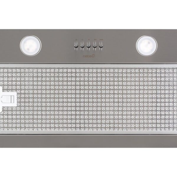 CATA | Hood | G 50 LUX X | Canopy | Energy efficiency class C | Width 53 cm | 400 m³/h | Mechanical control | LED | Inox