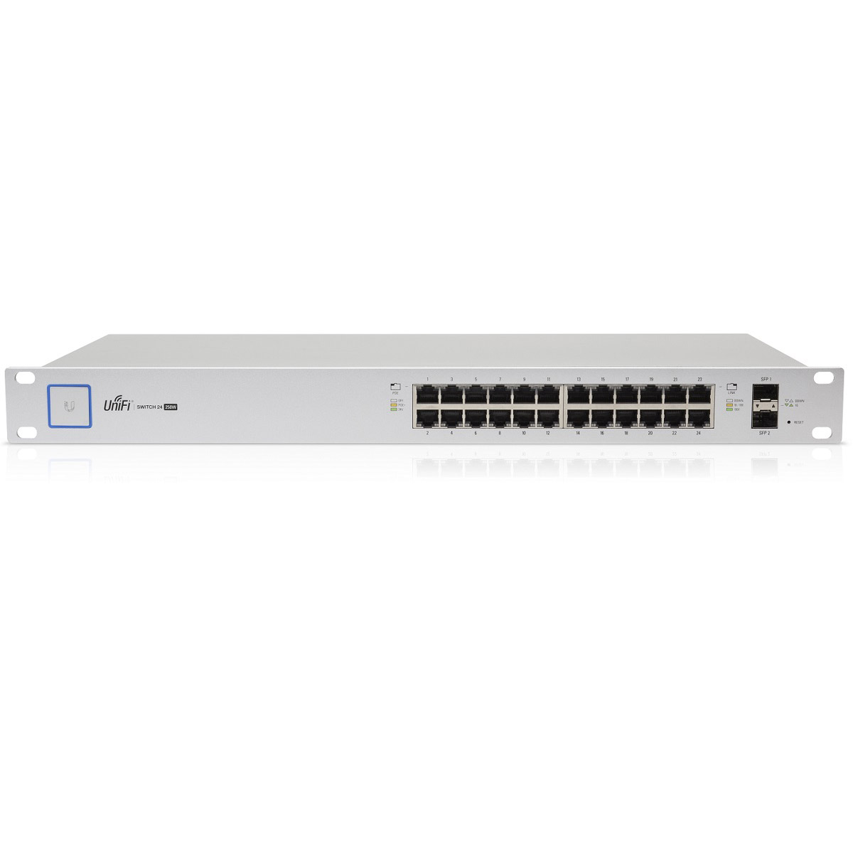 Ubiquiti | 16Port Gigabit Switch with PoE and SFP | USW-16-POE | Managed L2 | Rack-mountable/Desktop