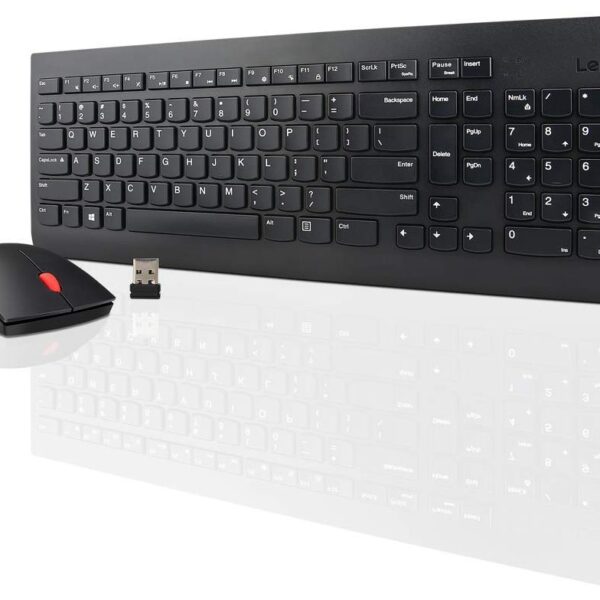 Lenovo | Wireless Combo Keyboard & Mouse | 510 | Keyboard and Mouse Combo | 2.4 GHz Wireless via Nano USB | Batteries included | English | Black