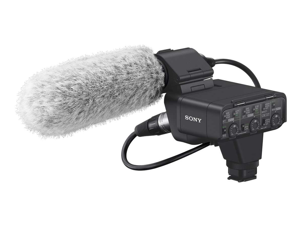 Sony XLR-K3M Digital XLR Audio Adapter Kit with Shotgun Microphone | Sony