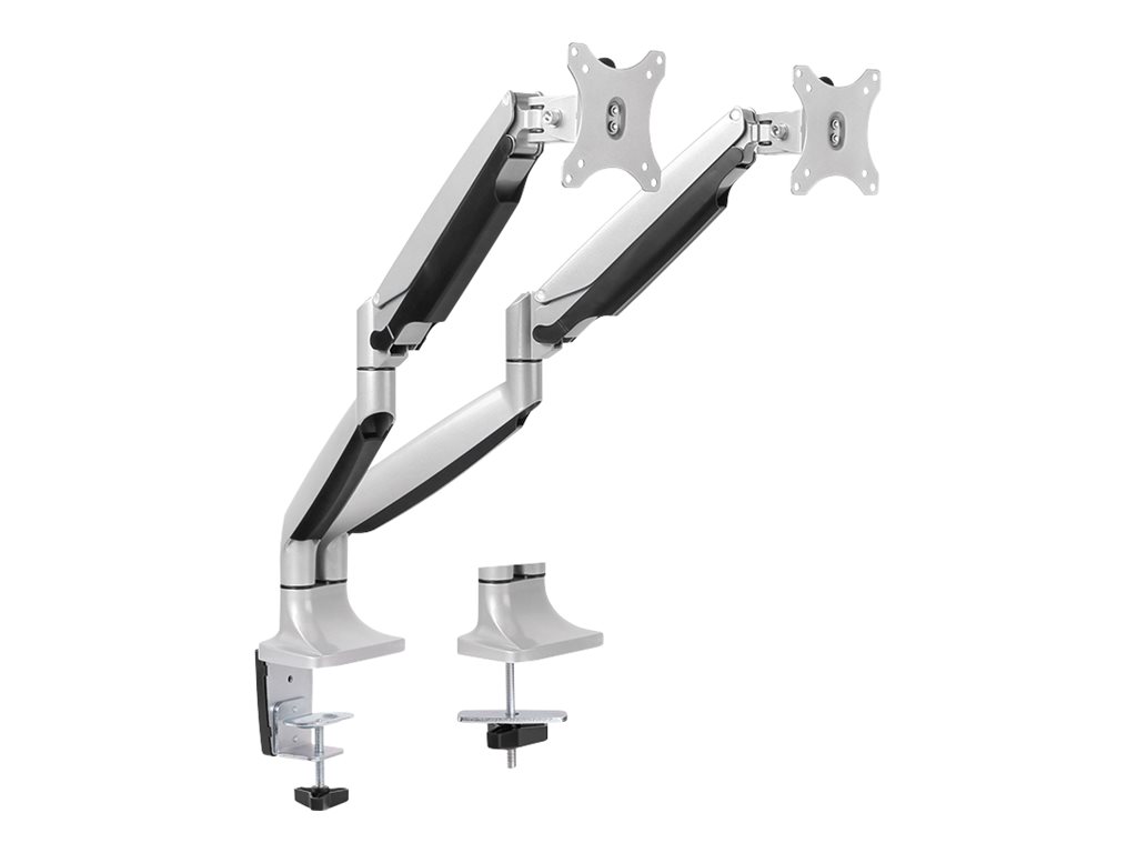 Logilink BP0043 Dual Monitor Desk mount, 13"-32",gas spring, aluminum | Logilink - Image 3